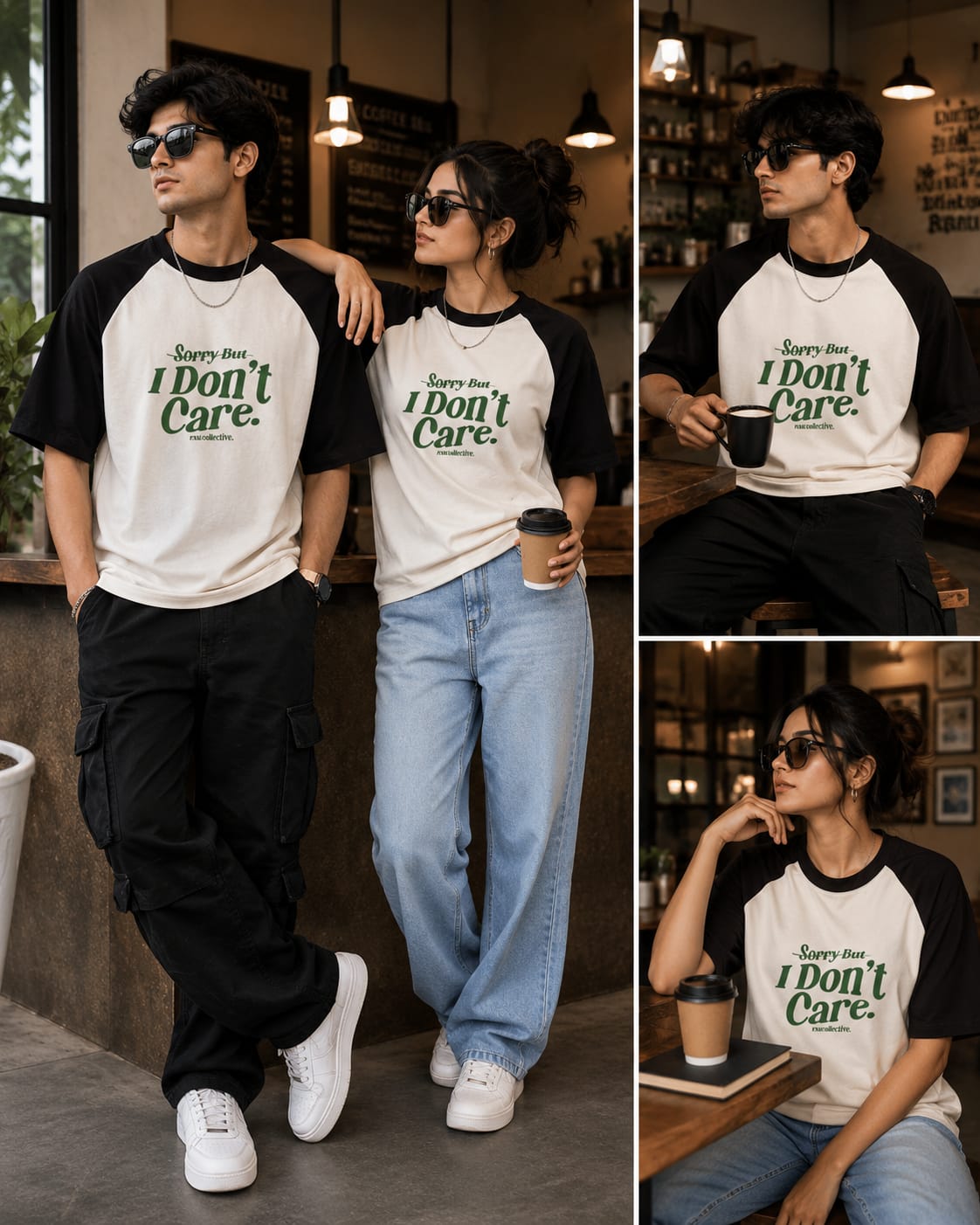 Unisex Oversized Raglan